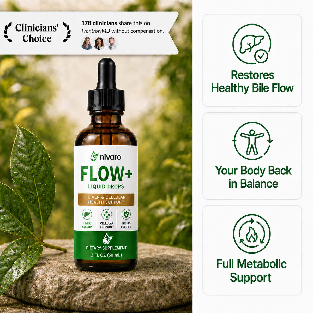 Nivaro™ Flow+ Liquid Drops